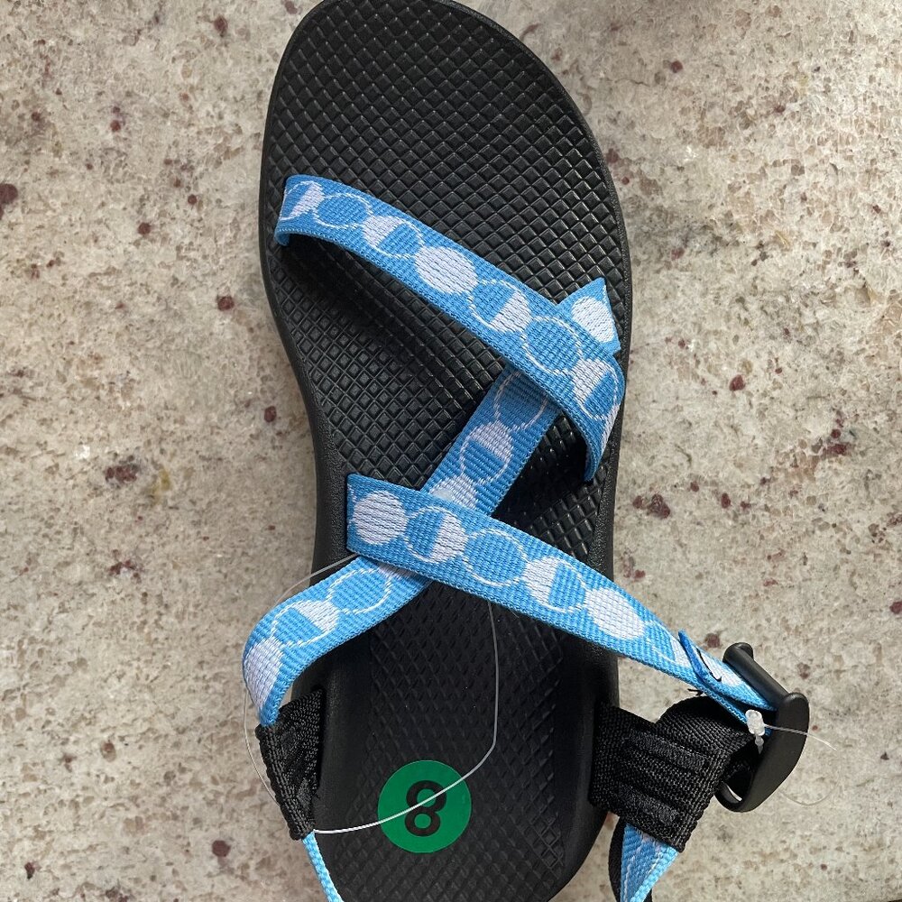 Chaco Z/1 Phase Azure Blue Sandals NWT - Picture 5 of 6